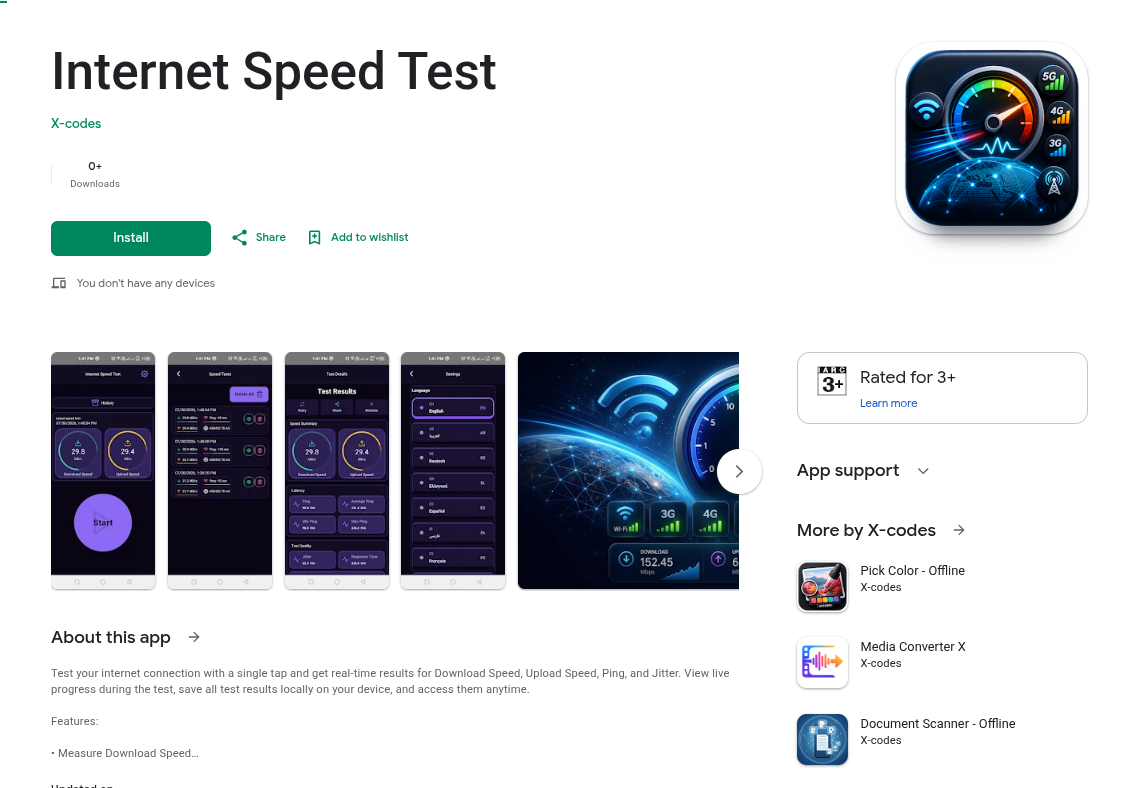 Internet Speed Test